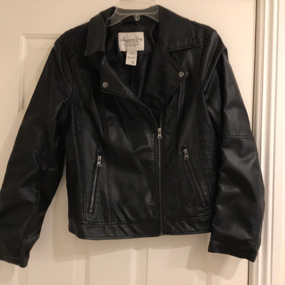 American Rag pleather jacket XL